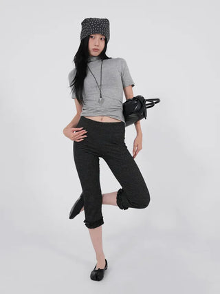 Timo Basic Turtleneck Short Sleeve Tee