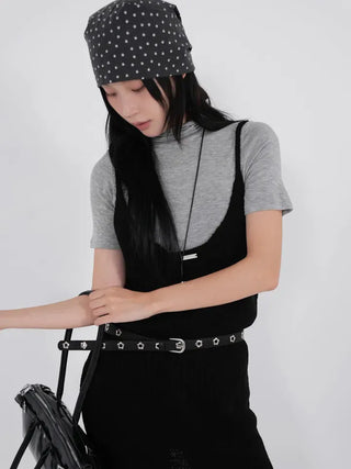 Timo Basic Turtleneck Short Sleeve Tee