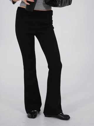 Luno bootcut ribbed pants