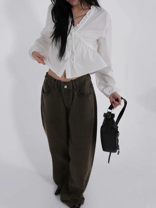 Chico Wide Loose Fit Pants