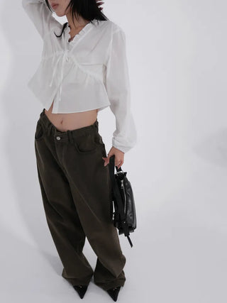 Chico Wide Loose Fit Pants