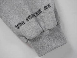 Cora Saint Graphic Off-Shoulder Sweatshirt