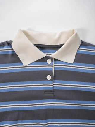 Misol String Rugby Polo Shirt