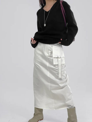 EVA Raglan V-Neck Knit