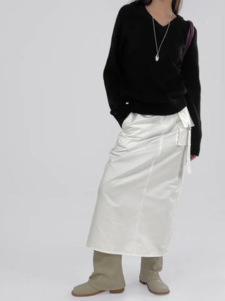 EVA Raglan V-Neck Knit
