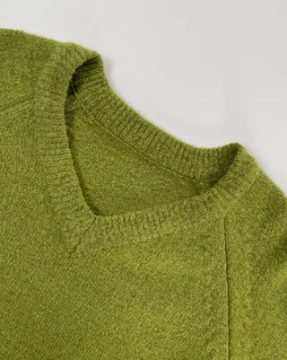 EVA Raglan V-Neck Knit