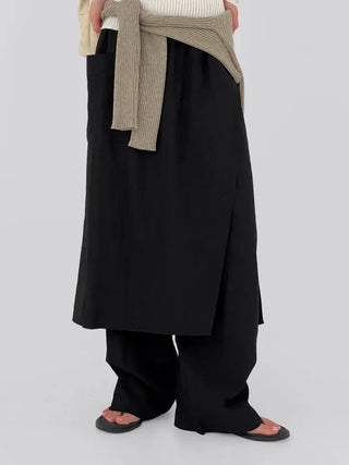 Moki Layered Wrap Pants
