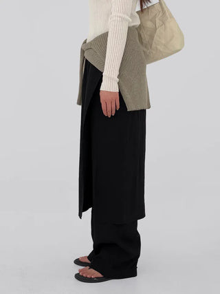 Moki Layered Wrap Pants