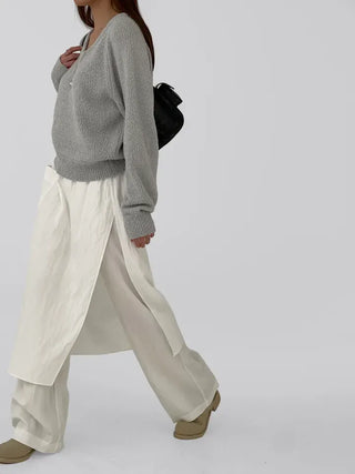 Moki Layered Wrap Pants