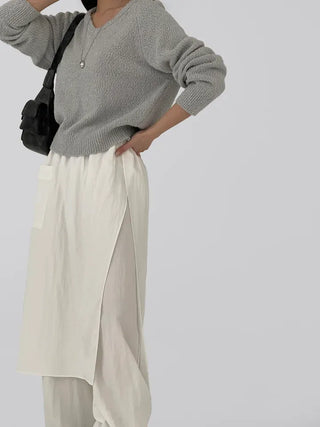 Moki Layered Wrap Pants