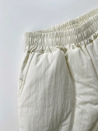 Peony padded shorts