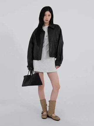 Eon Classic Leather Jacket