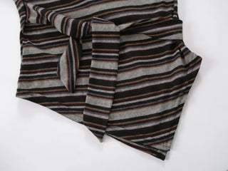 Lena Autumn Palette Tie Knit Tee