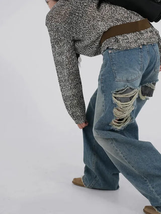 Amo Belt Heathered Knit
