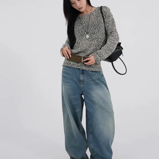 Amo Belt Heathered Knit