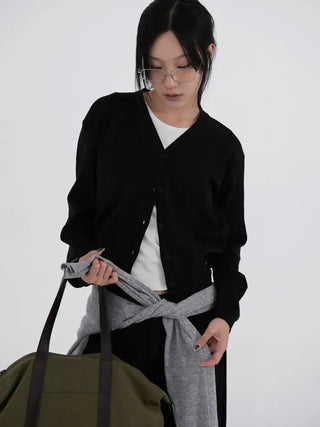 Ber Soft V-Neck Cardigan