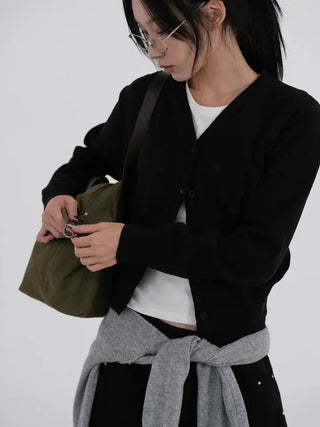 Ber Soft V-Neck Cardigan