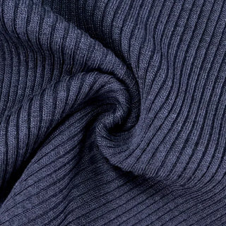 Currin Ribbed Lip Neck Long Sleeve T-shirt