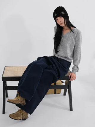Dica Cashmere V-Neck Knit
