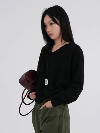 Dica Cashmere V-Neck Knit