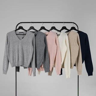 Dica Cashmere V-Neck Knit