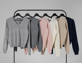 Dica Cashmere V-Neck Knit