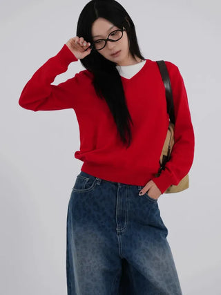 Dica Cashmere V-Neck Knit