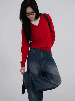 Dica Cashmere V-Neck Knit