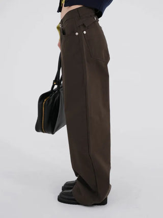Jet Back Biz Hook Wide Long Pants