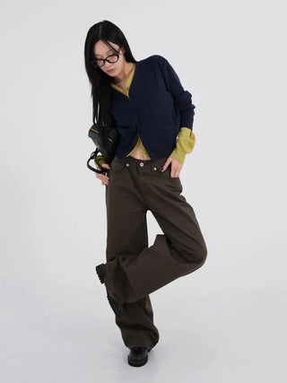 Jet Back Biz Hook Wide Long Pants