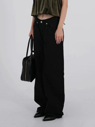 Jet Back Biz Hook Wide Long Pants
