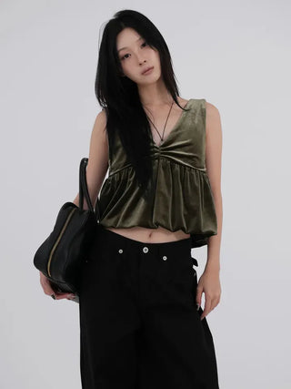 Jet Back Biz Hook Wide Long Pants