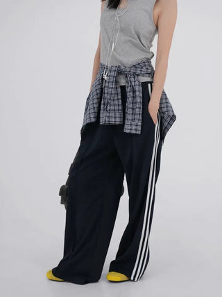 Miff Arc Jersey Track Banding Pants