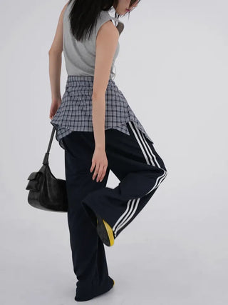 Miff Arc Jersey Track Banding Pants