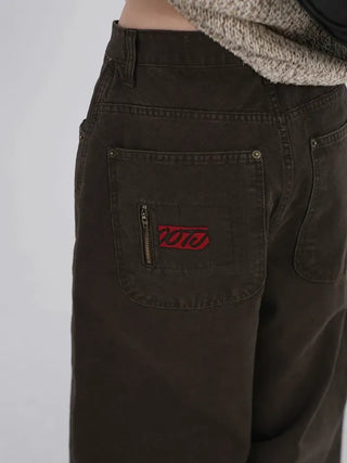 Bio Vintage Wide Fit Pocket Pants