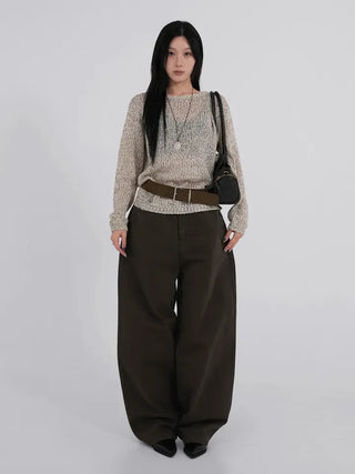 Bio Vintage Wide Fit Pocket Pants