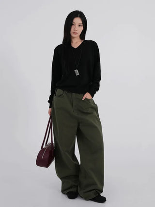 Bio Vintage Wide Fit Pocket Pants