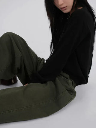 Bio Vintage Wide Fit Pocket Pants