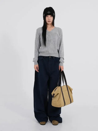 Bio Vintage Wide Fit Pocket Pants