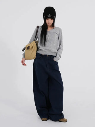 Bio Vintage Wide Fit Pocket Pants