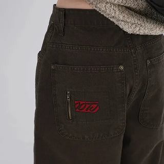 Bio Vintage Wide Fit Pocket Pants