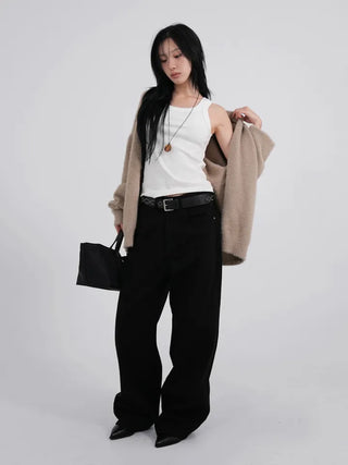 Lee Know Mohair Angora Cardigan