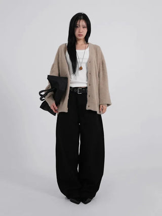 Lee Know Mohair Angora Cardigan