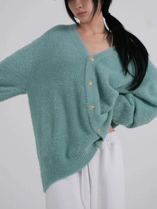 Lee Know Mohair Angora Cardigan