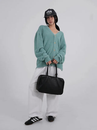 Lee Know Mohair Angora Cardigan