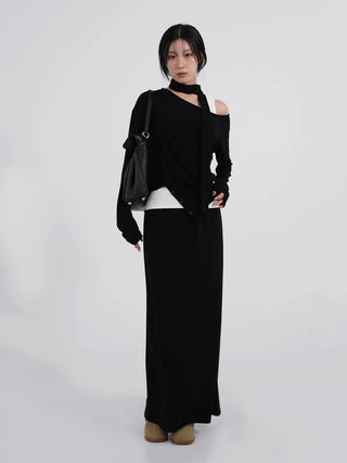 Corbin Cozy Long Skirt