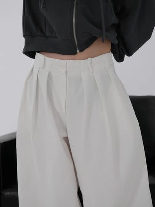 Miro Three Pintuck Pumpkin Long Pants
