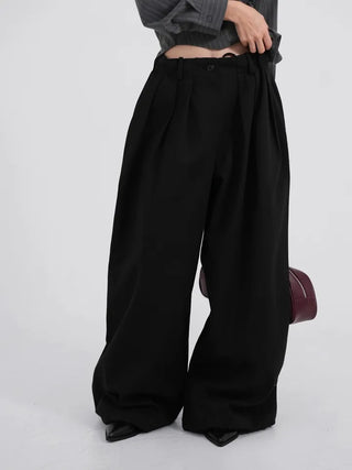 Miro Three Pintuck Pumpkin Long Pants