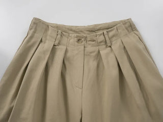 Miro Three Pintuck Pumpkin Long Pants