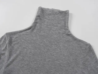 Kubi See-through Turtleneck Long Sleeve Tee